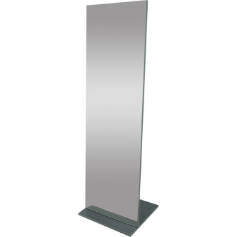 Зеркало напольное Стелла 2 (графит тёмный, 500х1635 мм)