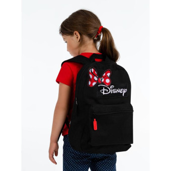 Рюкзак Disney Бант Минни Маус 290х90х410 мм черный
