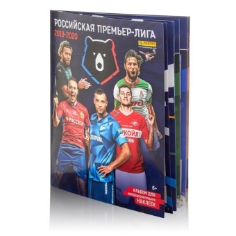 Альбом для наклеек Panini PFPL 2020 Football РПЛ сезон 2019-20