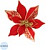 Новогоднее украшение на ёлку Magic Time Цветок на клипсе (21x21x18 см)