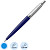 Ручка шариковая Parker Jotter Originals Navy Blue цвет чернил синий,  цвет корпуса серебристый/синий (артикул производителя 2123427)