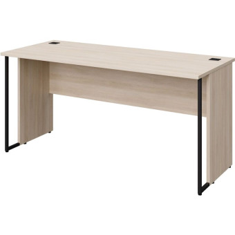 Стол прямой Easy to lead K-Loft 241S012 (дуб скандинавский/чёрный  1580х670х752 мм)