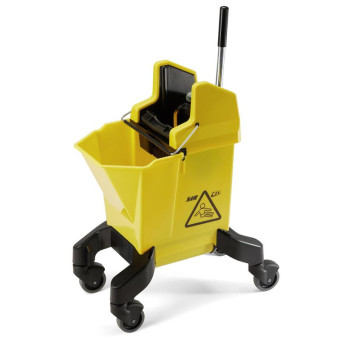 Ведро на колесах Syr Эрго U2 с отжимом 21 л (желтое)