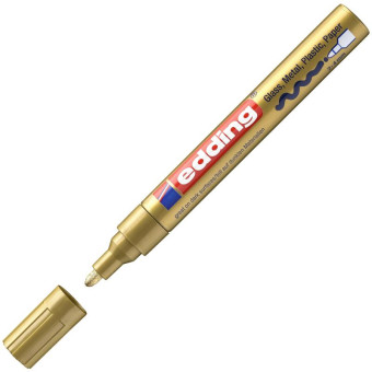 Маркер промышленный Edding E 750/53 для универсальной маркировки золотистый (2-4 мм)