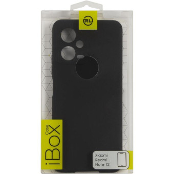 Чехол-накладка Red Line iBox Case Xiaomi Redmi Note 12 4G черный (УТ000033287)