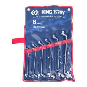 Набор ключей накидных King Tony 6-17 мм 6 предметов (1706MR)