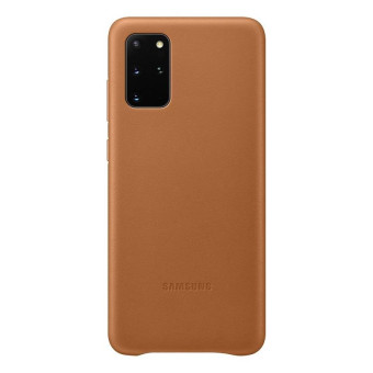 Чехол крышка Samsung Leather Cover для S20+ коричневый (EF-VG985LAEGRU)