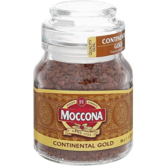 Кофе растворимый Moccona Continental Gold 95 г (стекло)