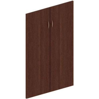 Двери Форум/Статус средние ЛДСП (орех, 792x18x1140 мм, 2 штуки в упаковке)