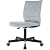 Кресло офисное Easy Chair 303 серо-голубое (велюр, металл)
