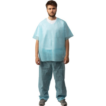 Костюм одноразовый хирургический Гекса нестерильный размер 52-54 (рубашка, брюки)