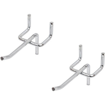 Крючок для инструмента КМК Toollbox Work 75 (серые, 30х50х50 мм, 10 штук  в упаковке)