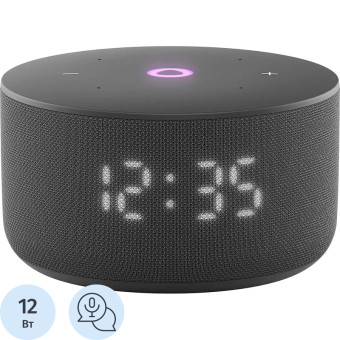 Умная колонка Яндекс Станция Мини 3 черная (YNDX-00027BLK)
