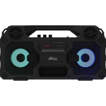 Портативная колонка Ritmix SP-690B черная с подсветкой (80000896)