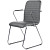 Стул офисный Easy Chair Честер тёмно-серый, экокожа, металл,  хромированный