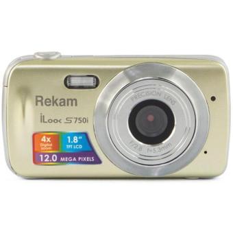 Уценка. Цифровой компактный Фотоаппарат Rekam iLook S750i шампань. уц_тех