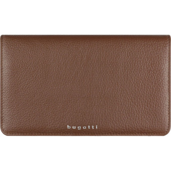 Кошелек женский Bugatti Lady Top из натуральной кожи коричневого цвета  (49610207)