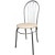 Стул обеденный Тюльпан ваниль (искусственная кожа, металл)