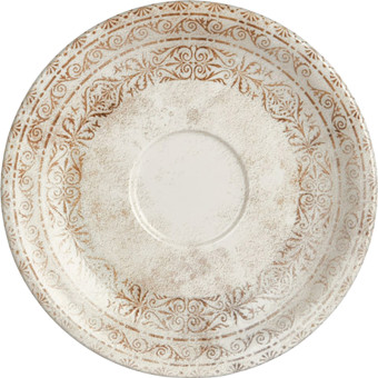 Блюдце By Bone Antico фарфоровое 16 см (81222181, 6 штук в упаковке)