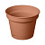 Горшок для цветов Idiland Mint 2.3 л терракотовый (18.5x14.2 см)