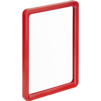 Рамка пластиковая А5 красная (10 штук в упаковке, артикул производителя 102005-06)