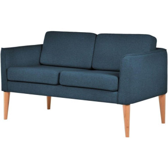 Диван двухместный Релакс Nodven Lounge синий (ткань)
