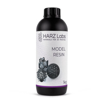 Фотополимер для 3D-принтера HARZ Labs Model Resin черный 1 л