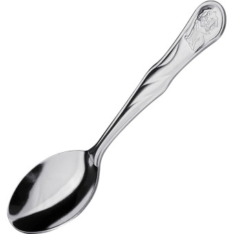 Ложка чайная Amet Home Лёвушка (1с2354) 12.7 см нержавеющая сталь (10  штук в упаковке)