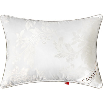 Подушка Cassia Айлин 50x70 см микрогель/хлопок, вискоза и жаккард