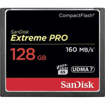 Карта памяти SanDisk Extreme PRO CompactFlash UDMA7 SDCFXPS-128G-X46