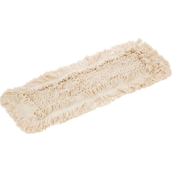 Насадка МОП для швабры-флаундера (плоской) Luscan Professional хлопок 40х10 см бежевый (167310)