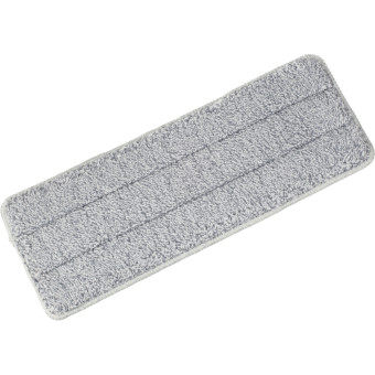 Насадка МОП для швабры-флаундера (плоской) York Хэнди микрофибра 32х12 см серая