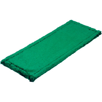 Насадка МОП для швабры-флаундера (плоской) A-VM микрофибра 40x13 см (код НАССР: зеленый)