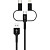 Кабель USB Type-C - USB Type-A - micro USB - Apple Lightning 0.25 метра