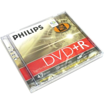 Диск DVD+R Philips 4.7 ГБ 16x slim DR4S6S01F/97