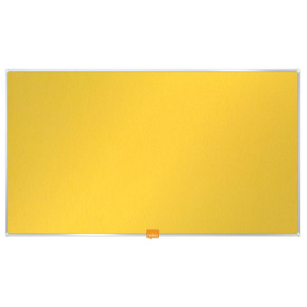 Доска текстильная Nobo 89x50 cм цвет покрытия желтый алюминиевая рама