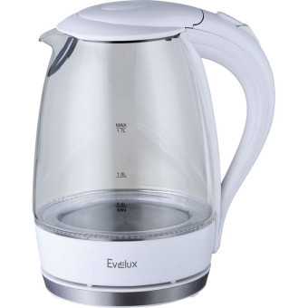 Чайник электрический Evelux EWK 0903 G белый