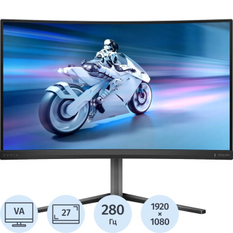 Монитор 27'' Philips 27M2C5200W/00 (01) серый