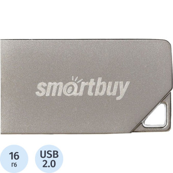Флешка USB 2.0 16 ГБ Smartbuy MU30 (SB016GBMU30) Флешка USB 2.0 16 ГБ Smartbuy MU30 (SB016GBMU30)