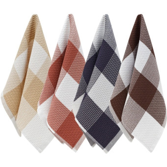 Набор полотенец вафельных 40х60 см 4 штуки в упаковке