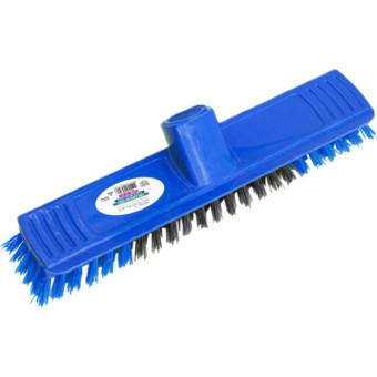 Щетка для пола A-VM YF341-B 25 см жесткая синяя