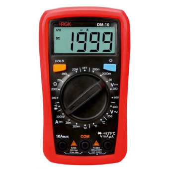 Мультиметр Rgk DM-10 цифровой (779623)