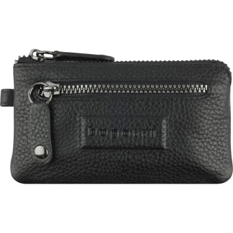 Ключница Bugatti Elsa из полиэстера и натуральной кожи черного цвета  (49462001)