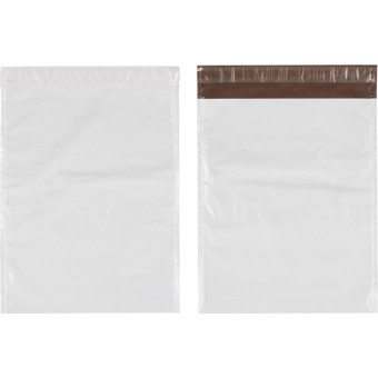 Курьерский пакет 190х240+40 мм без печати и кармана 40 мкм (250 штук в упаковке)