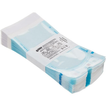 Пакет для стерилизации Винар Стерит для паровой/газовой/радиационной стерилизации 90x160 мм (100 штук в упаковке)