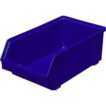 Ящик (лоток) универсальный полипропиленовый 400x230x150 мм синий