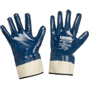 Перчатки TOPFORT Шелдер Н КП с полным нитриловым покрытием (размер 9  (L))