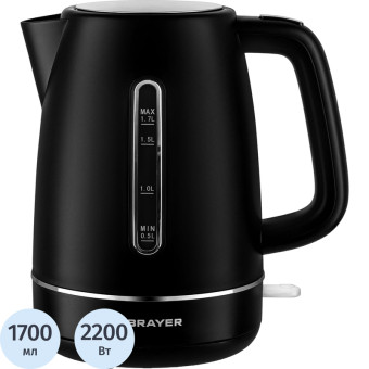 Чайник электрический Brayer BR6103BK чёрный