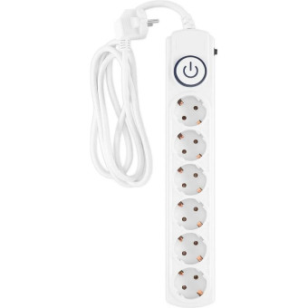 Сетевой фильтр Ippon BK-6-EU-1.8-10-W на 6 розеток 1.8 метра