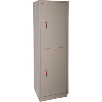 Шкаф металлический (архивный) для документов Контур КБС 032т (серый,  470x390x1550 мм)